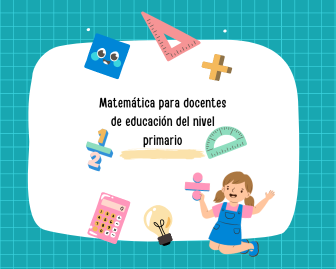 Course Image Matemática para docentes de educación del nivel primario